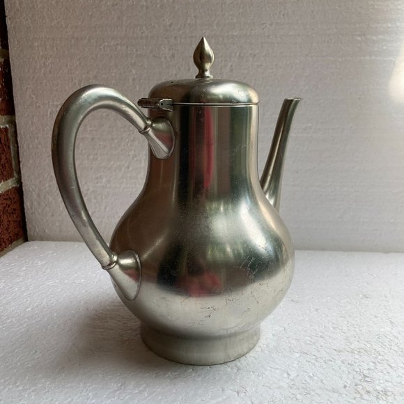 Vintage Metawa Holland Real Pewter 94% Coffee Pot, Pre 1985 Collectible - Picture 3 of 7